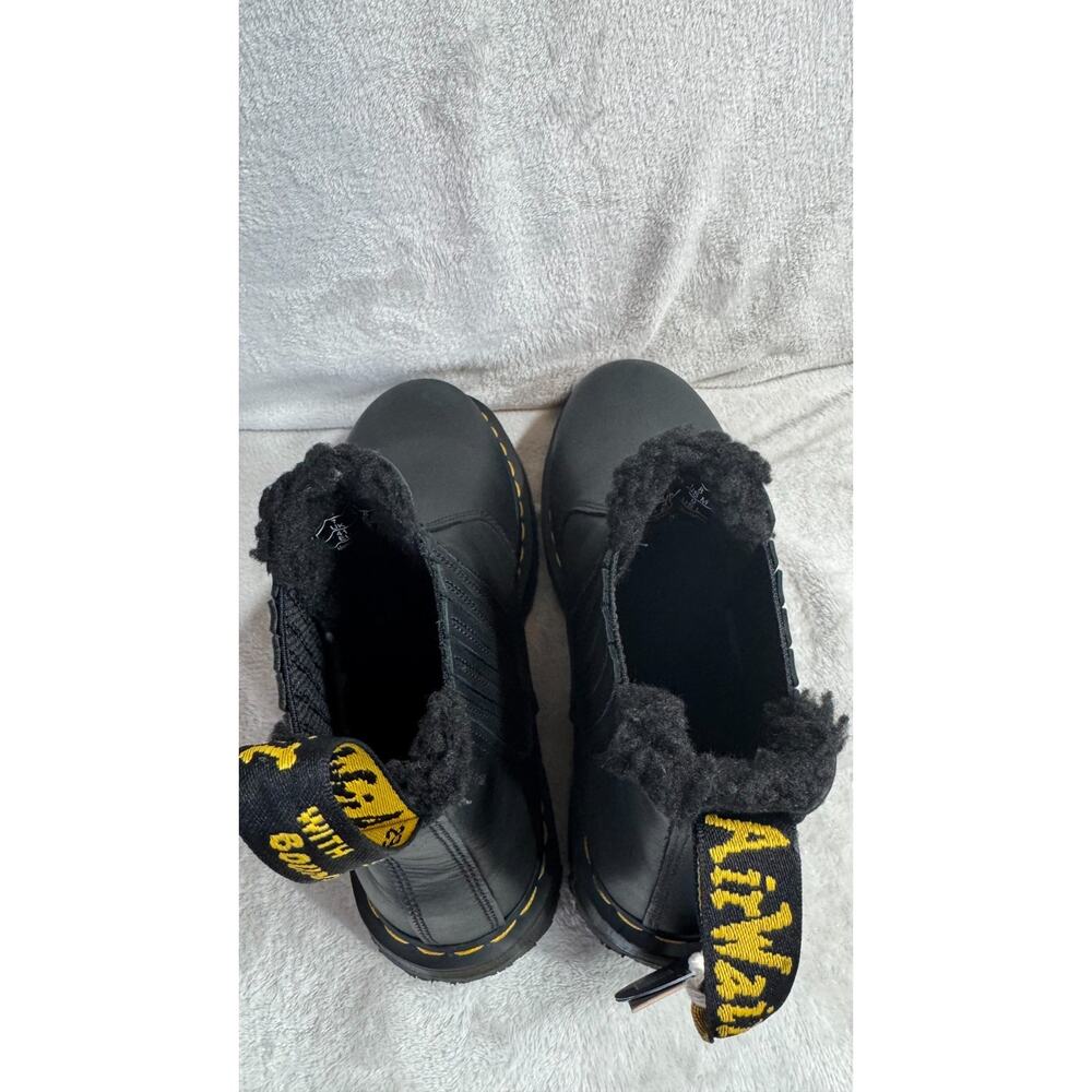 Dr. Doc Martens DM's NEW Chelsea Boots Womens 9 Black Leather Pull On 2976 Men 8 - Picture 5 of 12